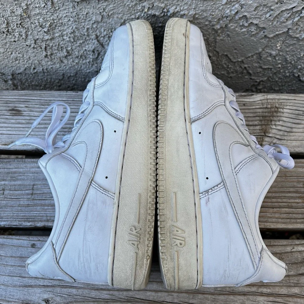 Nike Shoes Men Size 11.5 Air Force 1 '07 Fresh White DM0211-100 Casual